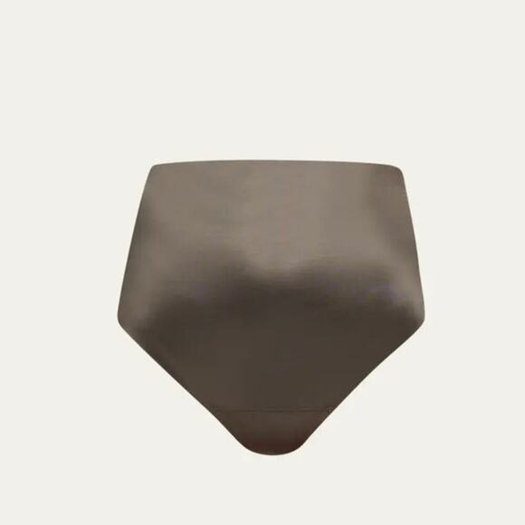 Spanx Shaping Satin Thong in Silver Moon 3X - Picture 6 of 14